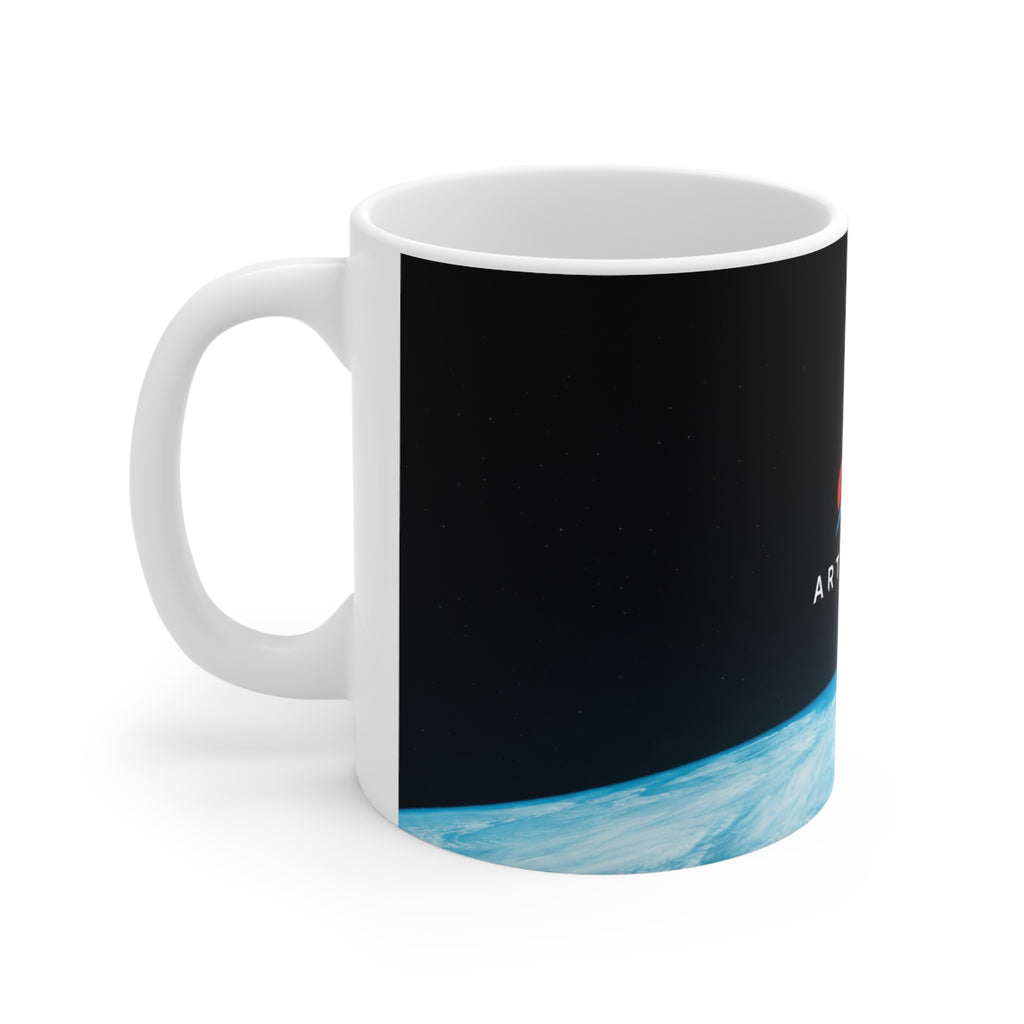 Artemis III Logo Ceramic Coffee Mug — Space Mission 11oz & 15oz