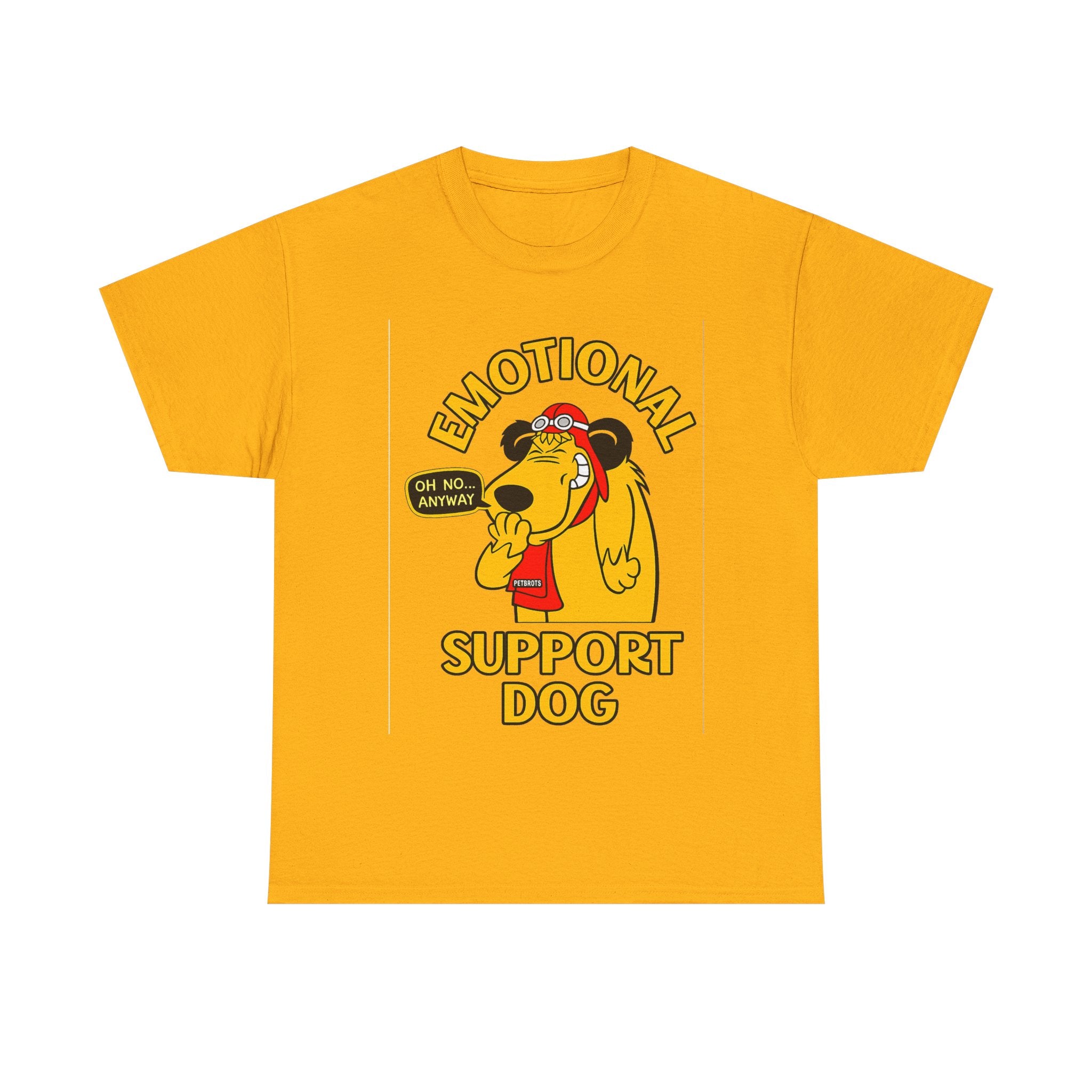 Emotional Support Dog T-Shirt — Cute Cartoon Comfort Pup Tee