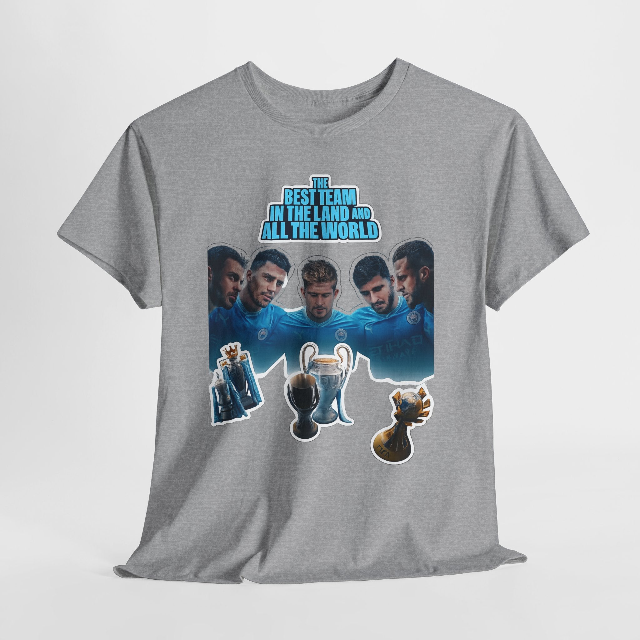 Manchester City — "Best Team in the Land and All the World" Cotton T-Shirt
