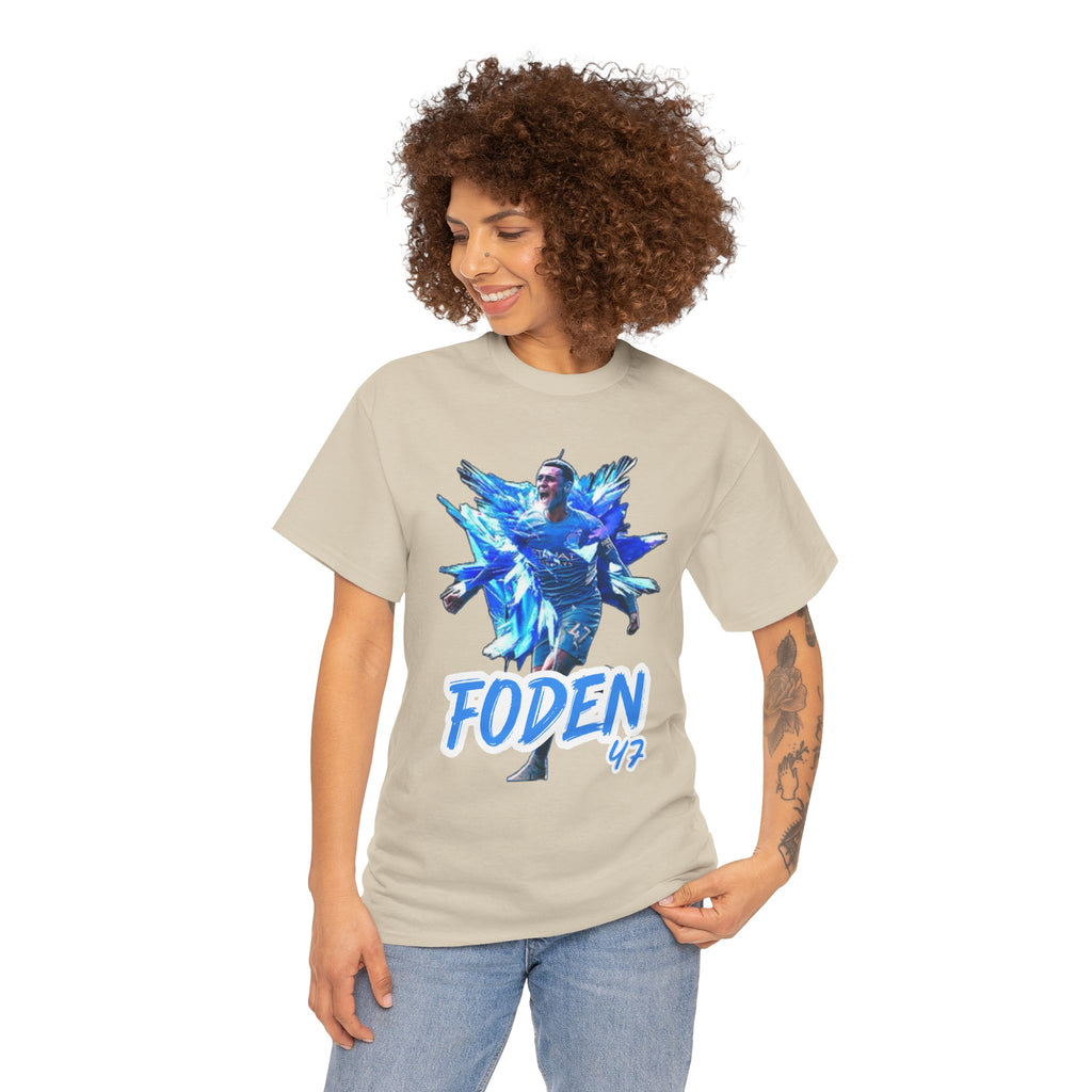 Phil Foden Manchester City T-Shirt - Foden 47 Football Jersey Shirt