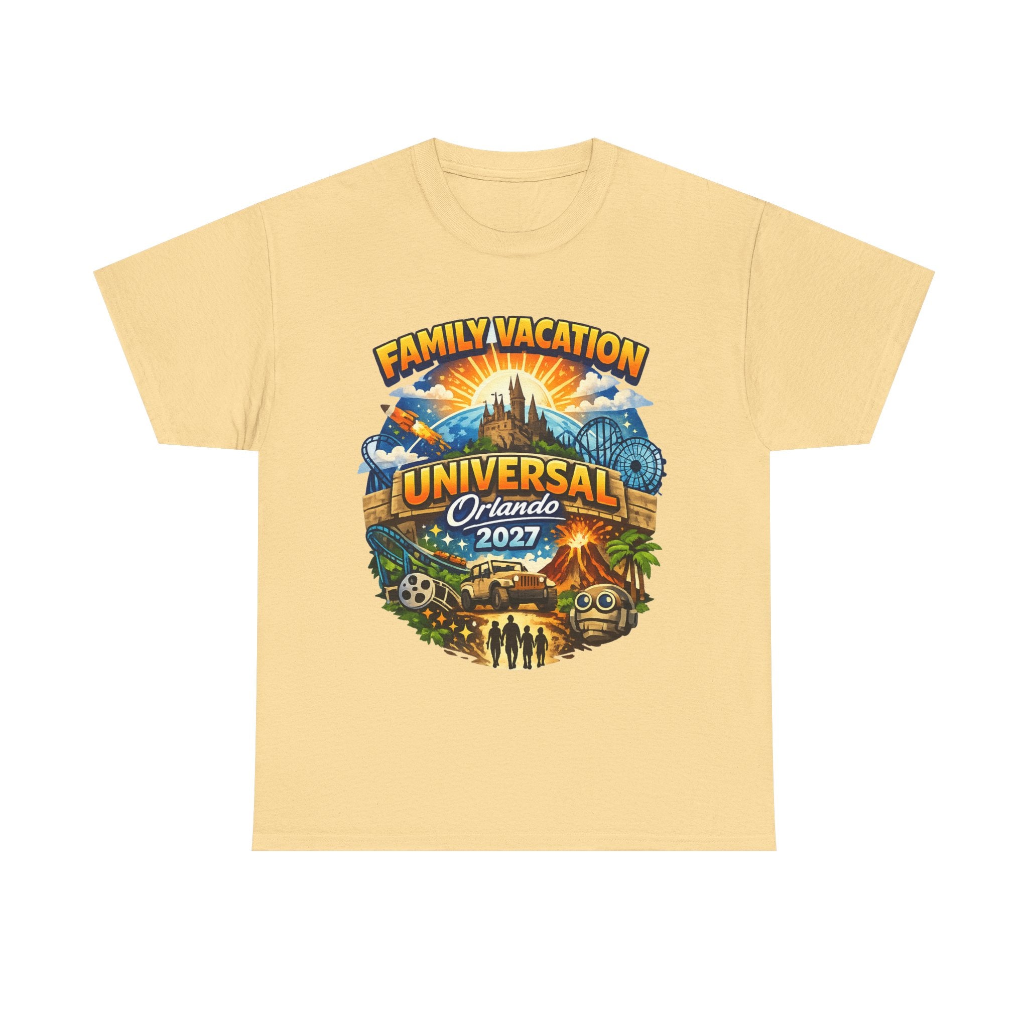 Universal Orlando 2027 Family Vacation T-Shirt