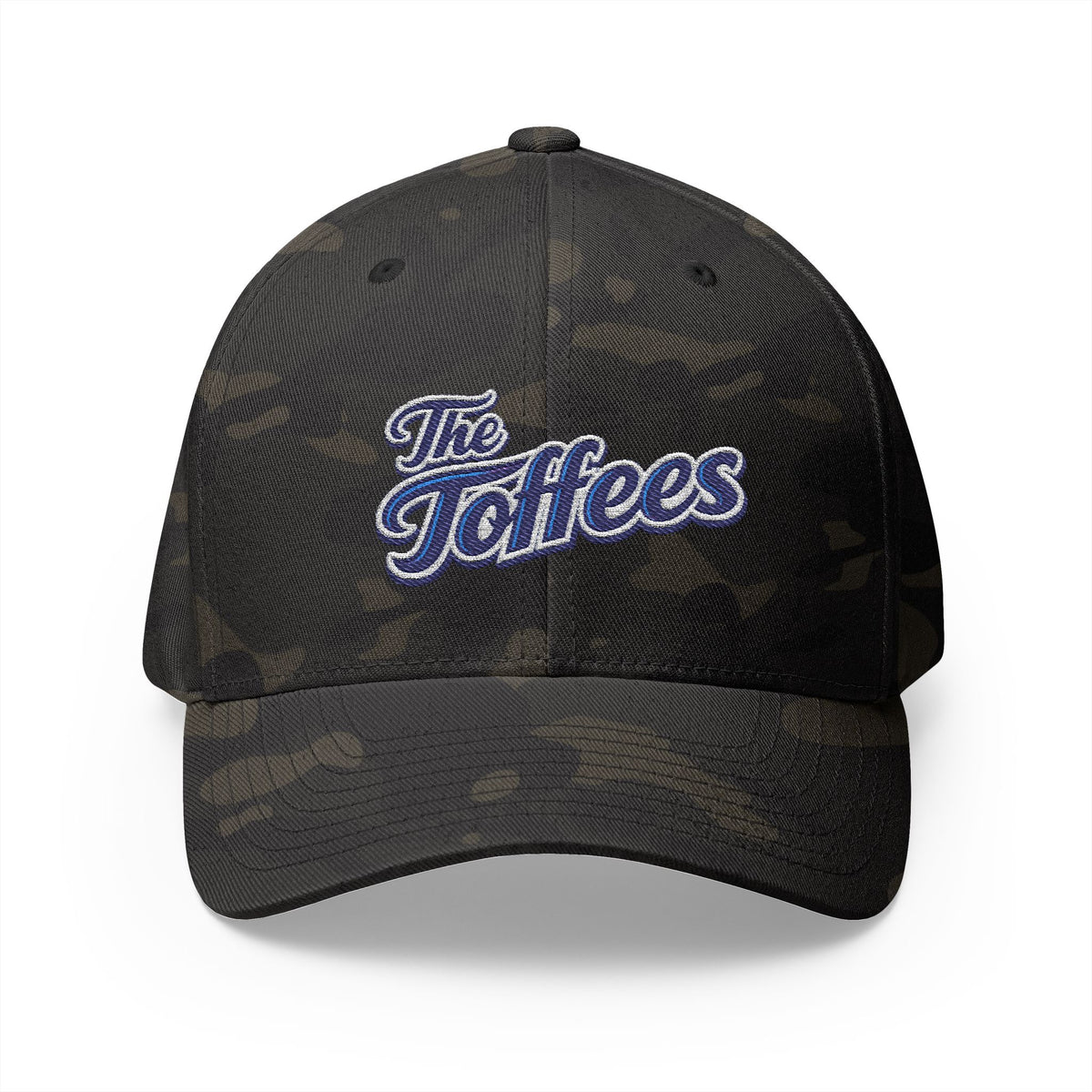 Embroidered 'The Toffees' Baseball Cap - Classic White Team Hat