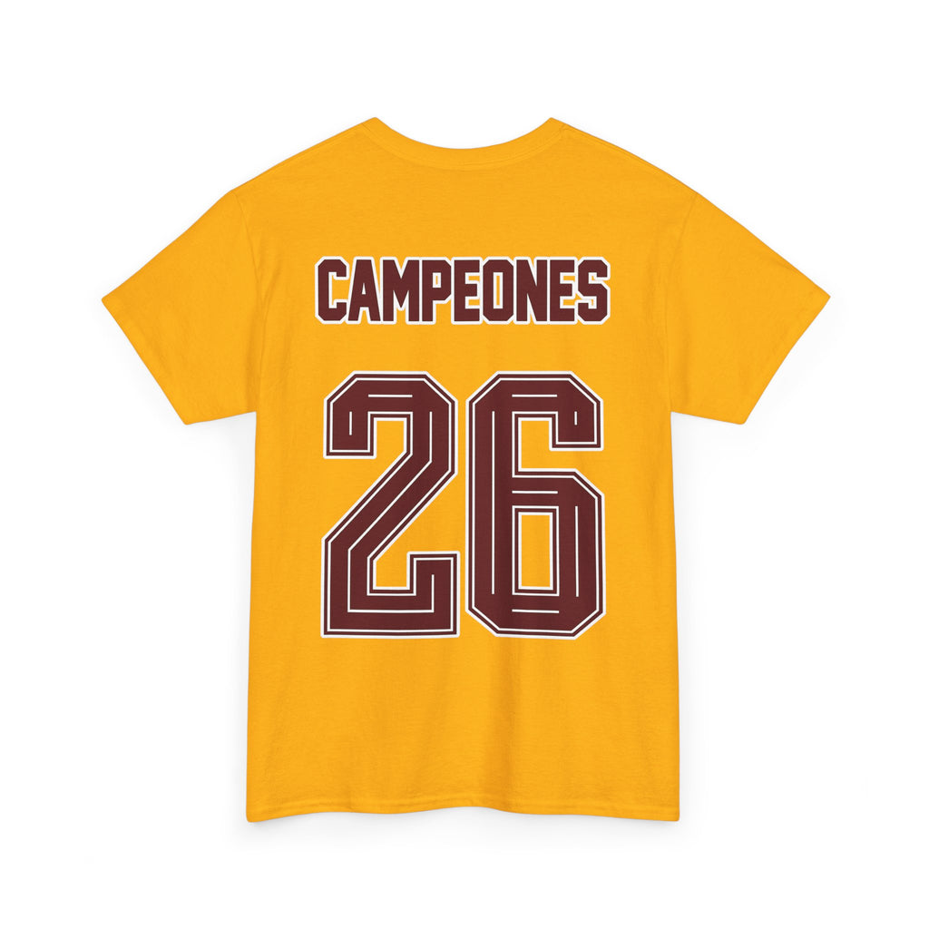 Spain World Champions 'Campeones 26' Cotton T‑Shirt