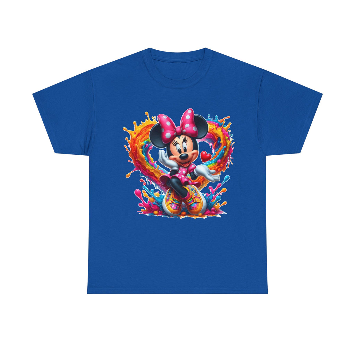 Minnie Mouse Unofficial Color Splash T‑Shirt