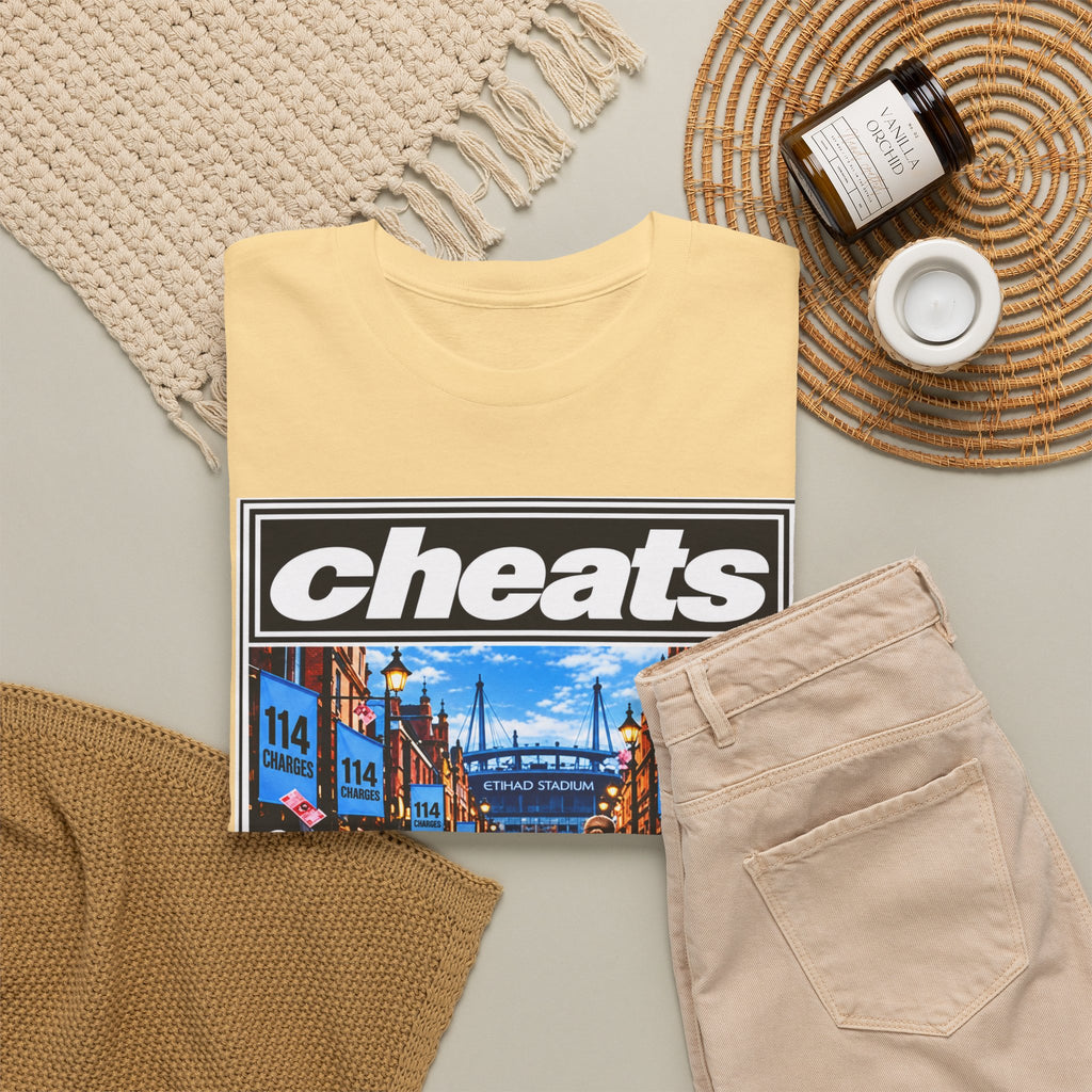 Cheats “What’s the Story? Tainted Glory?” Sports Graphic Cotton T-Shirt