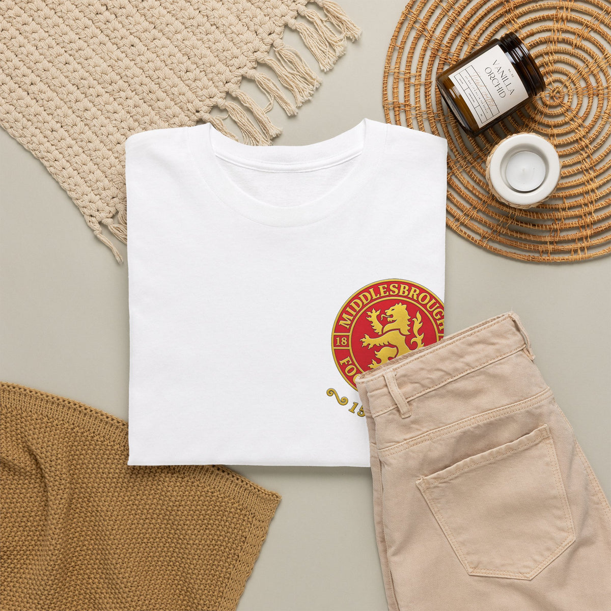 Middlesbrough 150th Crest Cotton T-Shirt