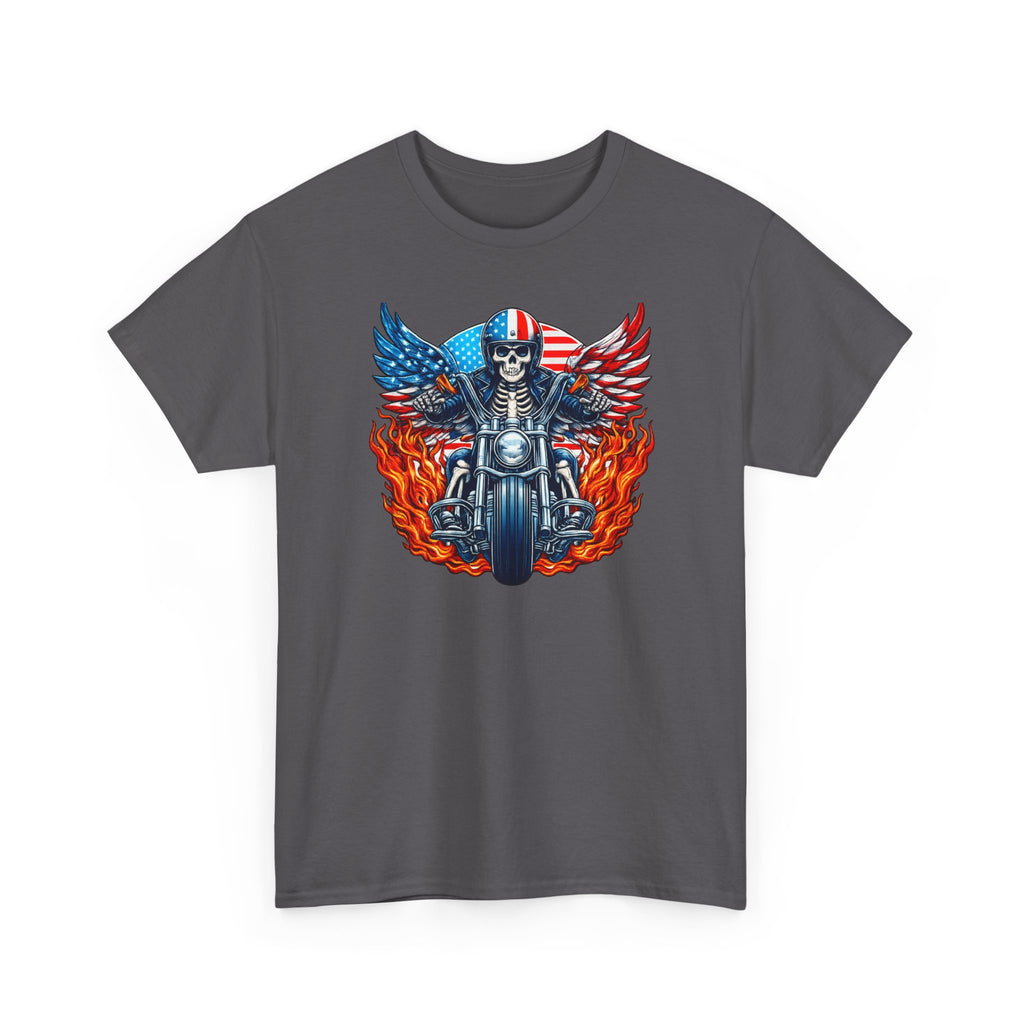 Biker Skull Motorcycle Tee — Sons of Tradition Archangels Chapter Graphic Shirt