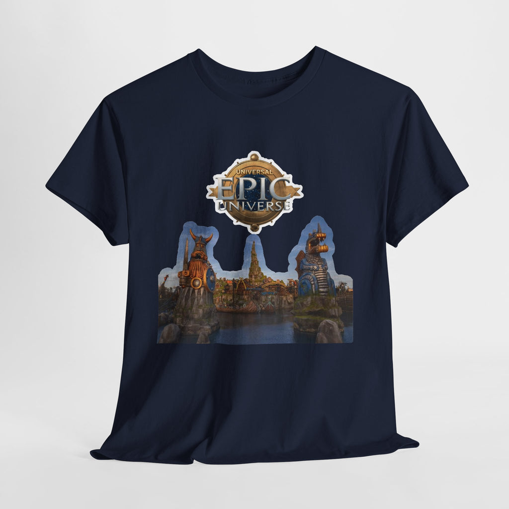 Epic Universe Theme Park T‑Shirt — Iconic Entrance Graphic Tee