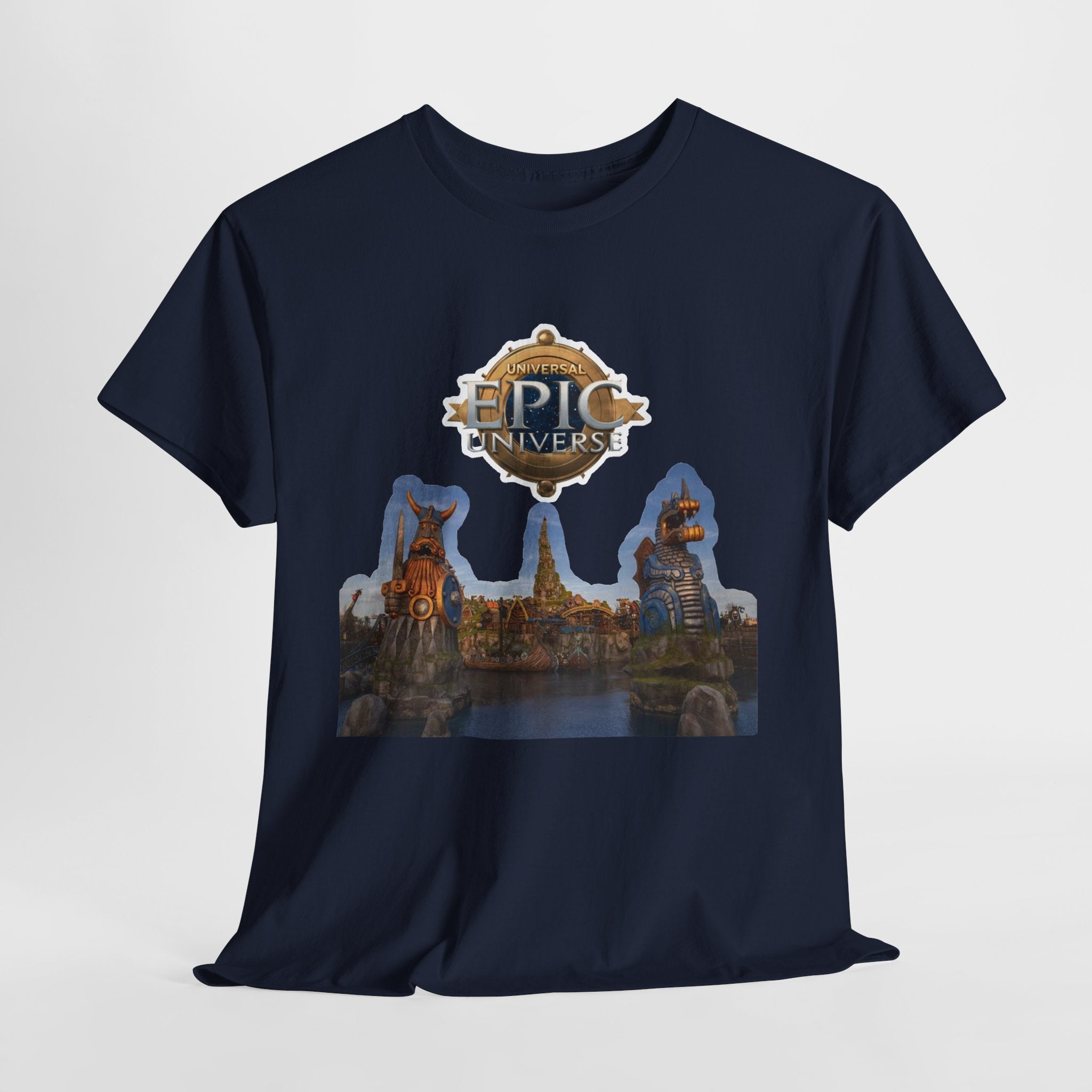 Epic Universe Theme Park T‑Shirt — Iconic Entrance Graphic Tee