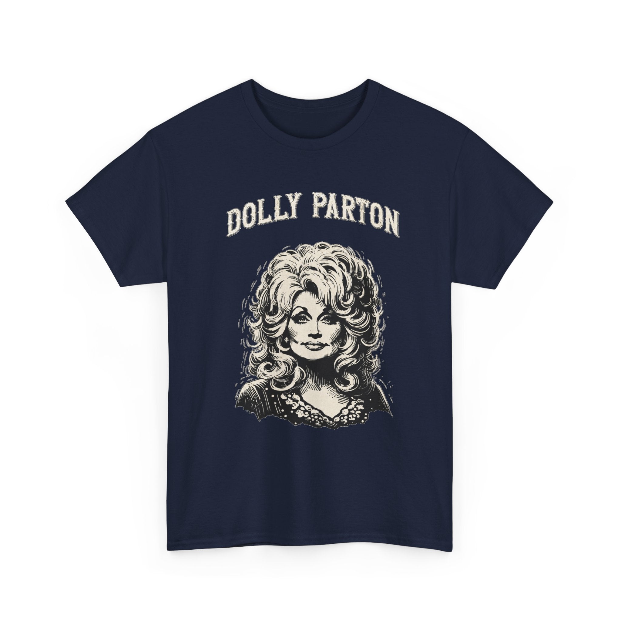 Dolly Icon Portrait Tee — Dolly Parton Graphic T-Shirt