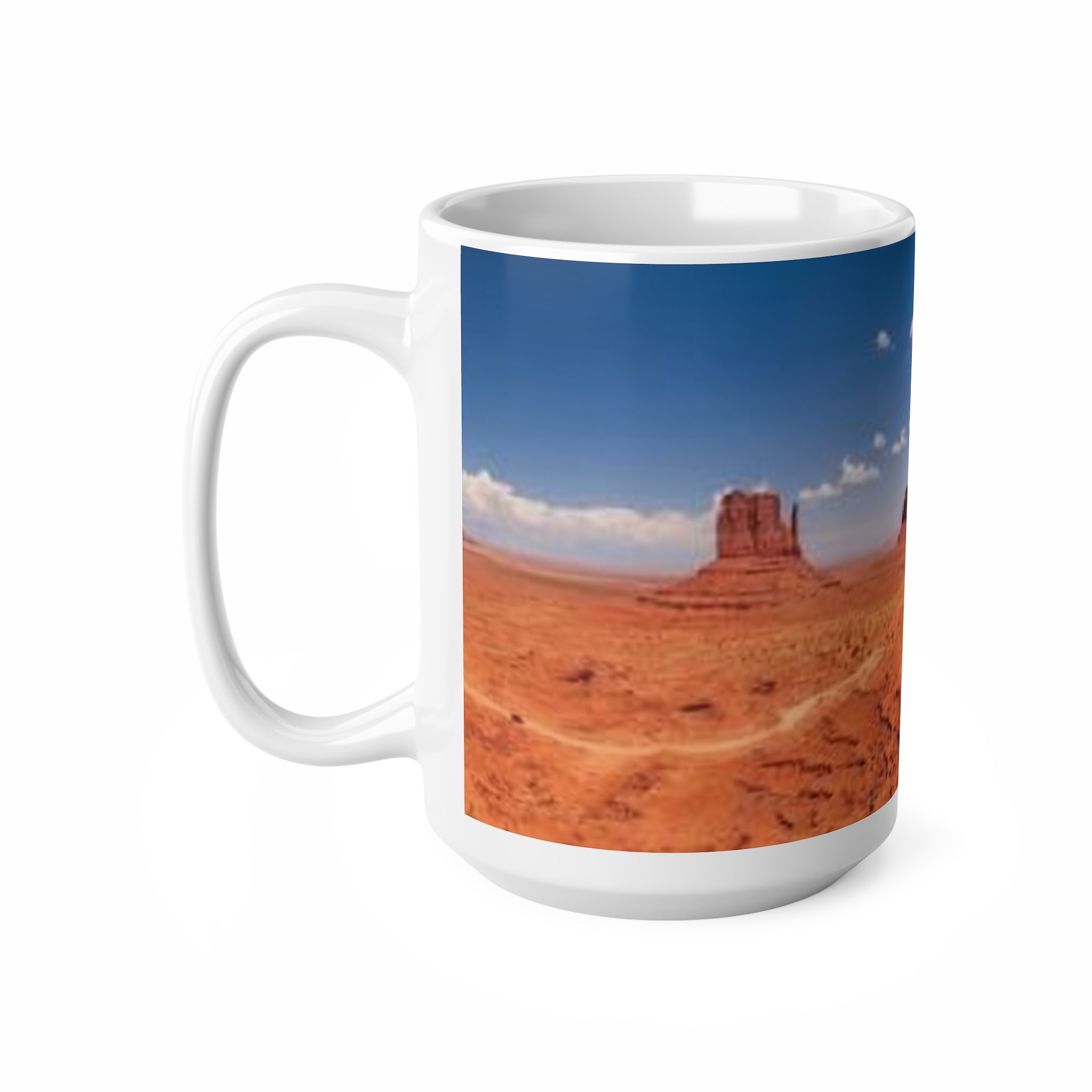 Monument Valley Desert Panorama Mug – Southwestern Landscape Coffee Cup (11oz/15oz)