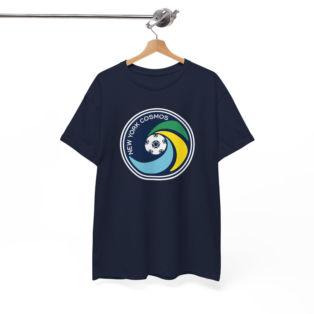 New York Cosmos Retro Logo Cotton T‑Shirt — Vintage Soccer Tee