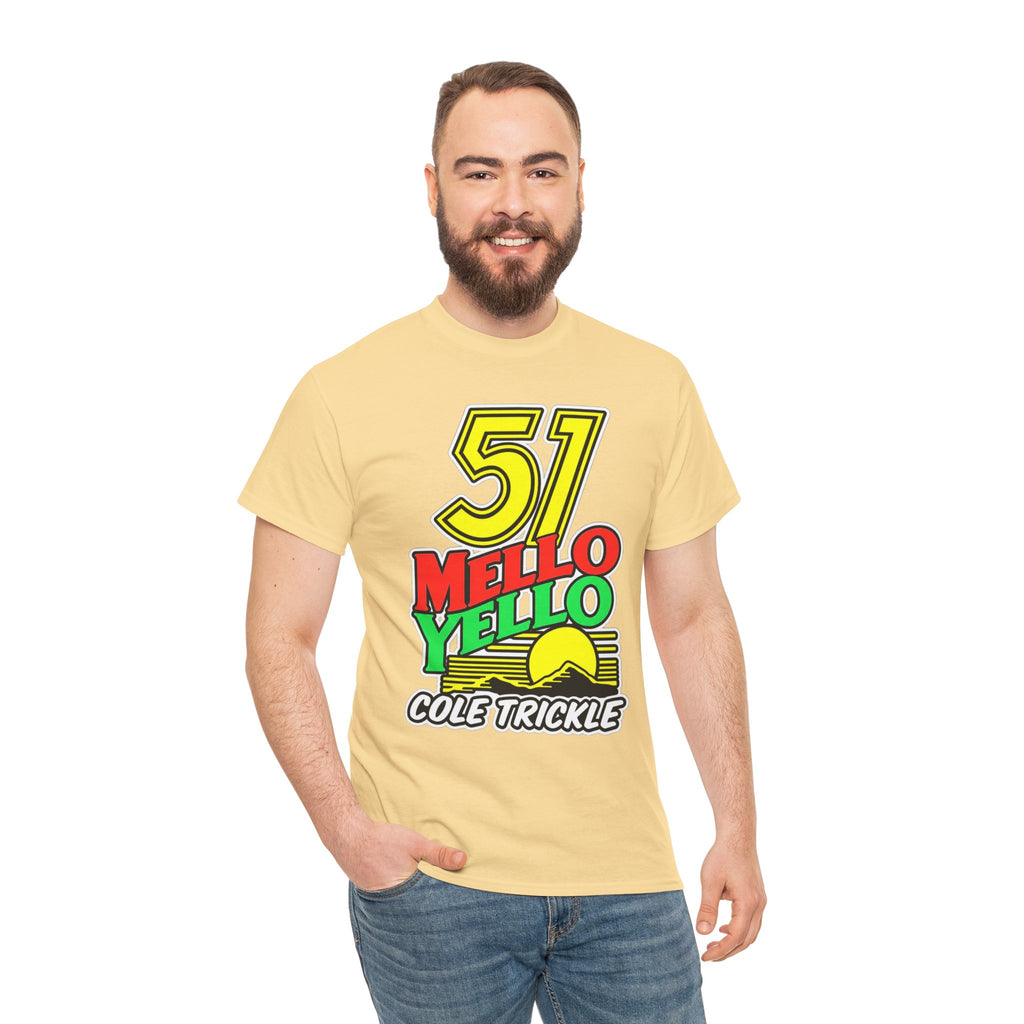 Days of Thunder Mello Yello '51' Graphic Tee — Cole Trickle Racing Shirt