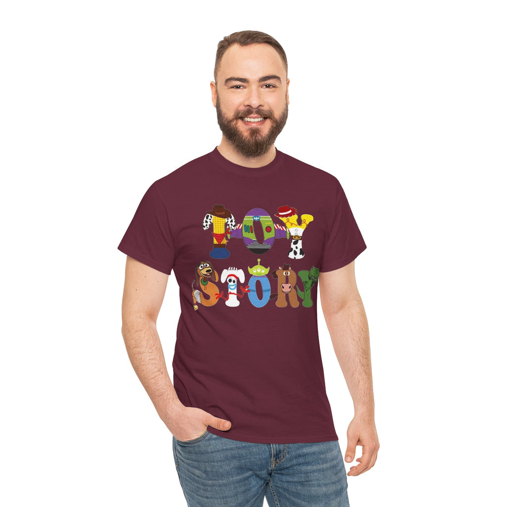 Toy Story Character Name Tee — "Toy Story" Graphic T-Shirt