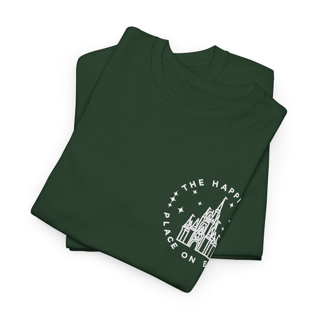 Castle Graphic Tee — "The Happiest Place on Earth" Theme Park T‑Shirt