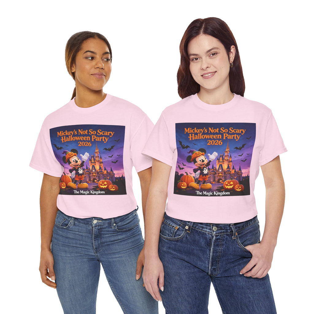 Halloween Party T‑Shirt — "Not So Scary" 2026 Magic Kingdom Tee