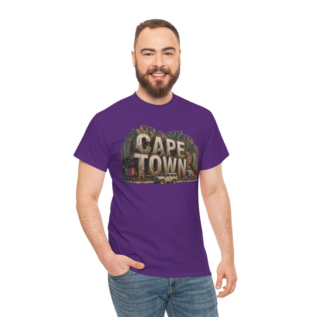Cape Town Vintage Photo Tee — South Africa Travel Souvenir T-Shirt
