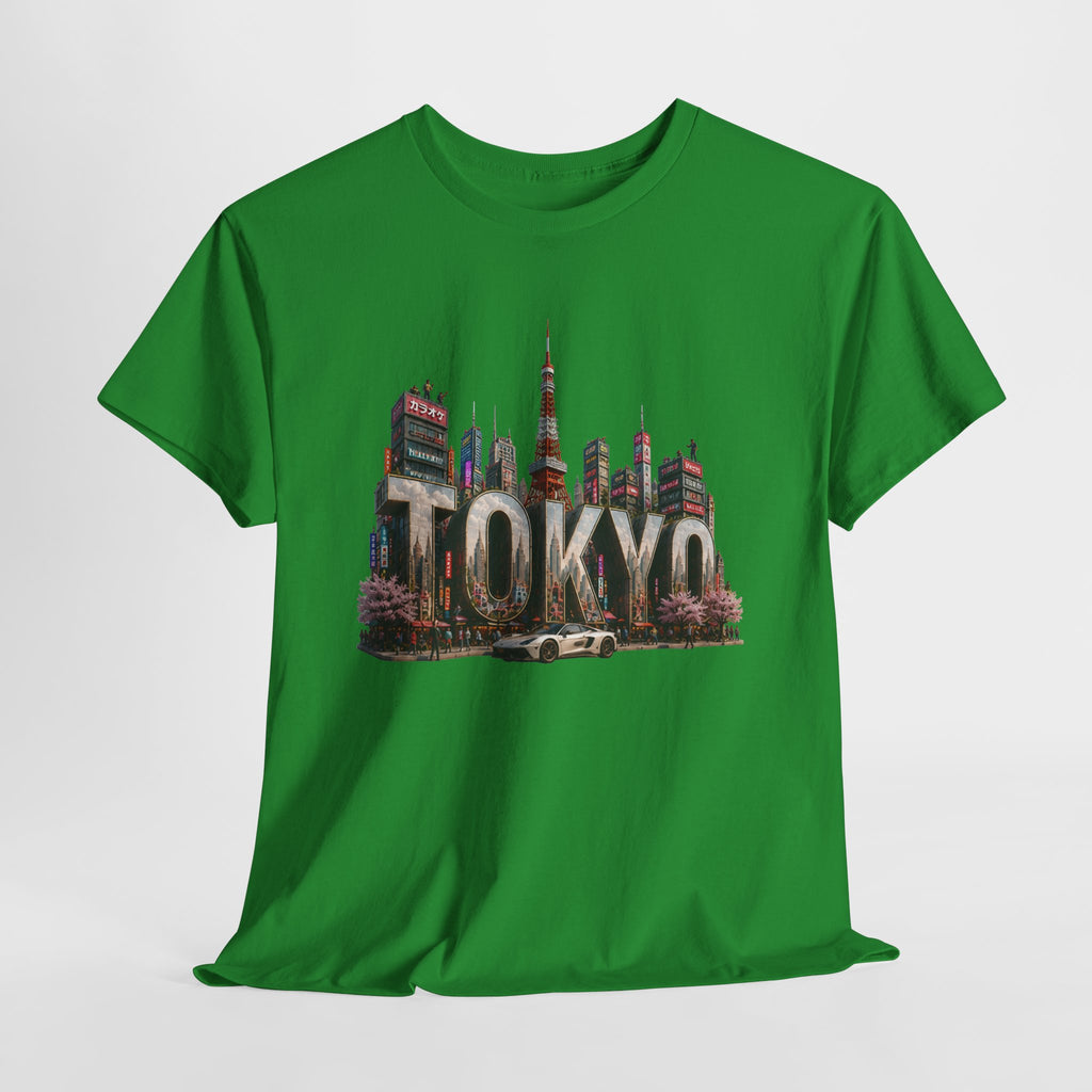 Tokyo Skyline T-Shirt — Vintage Cityscape Graphic Tee