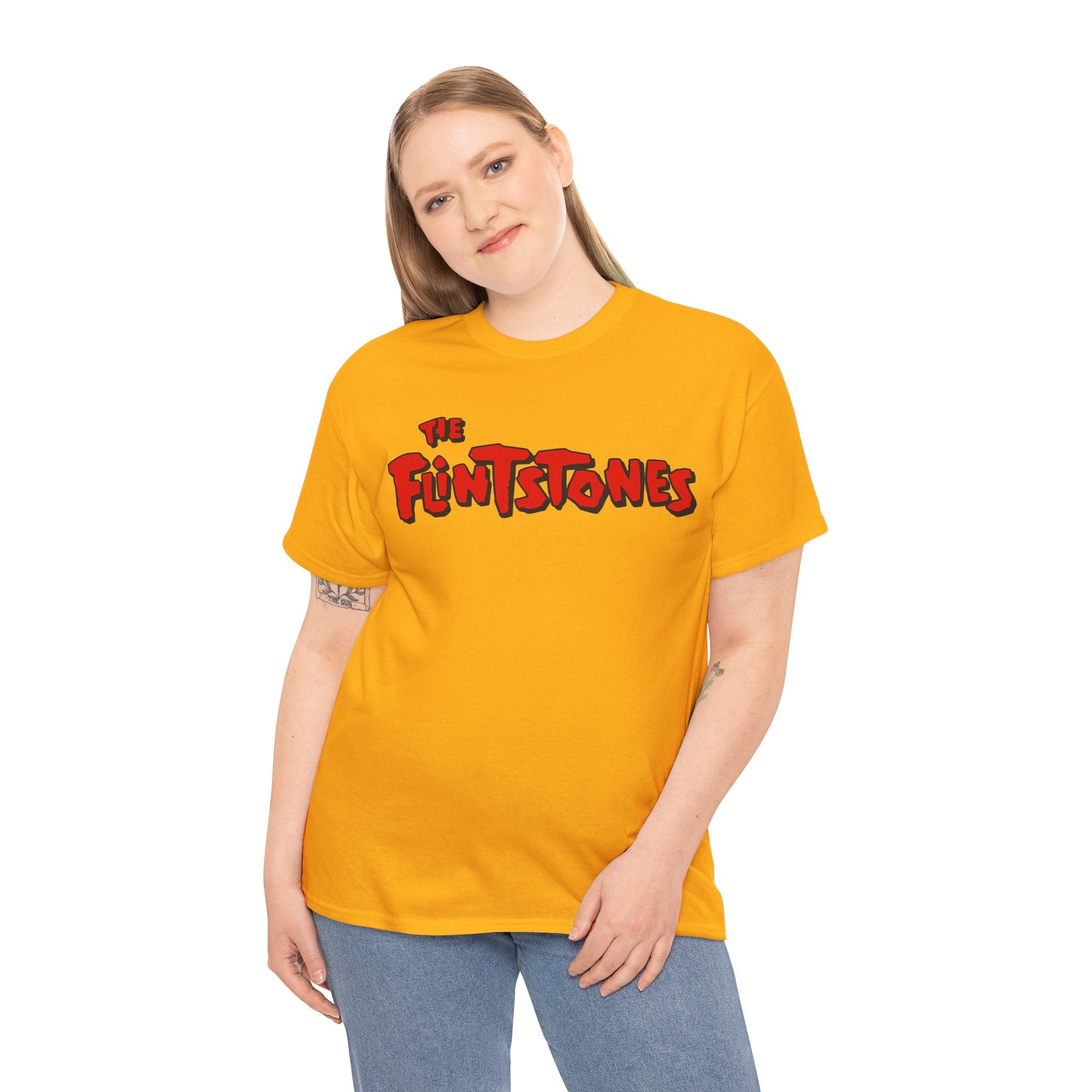 The Flintstones Logo Tee - Retro Cartoon Graphic T-Shirt