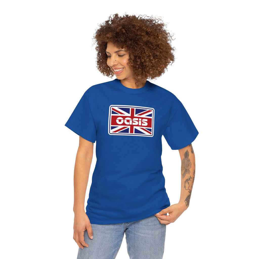 Oasis Union Jack Graphic Tee Cotton T-Shirt