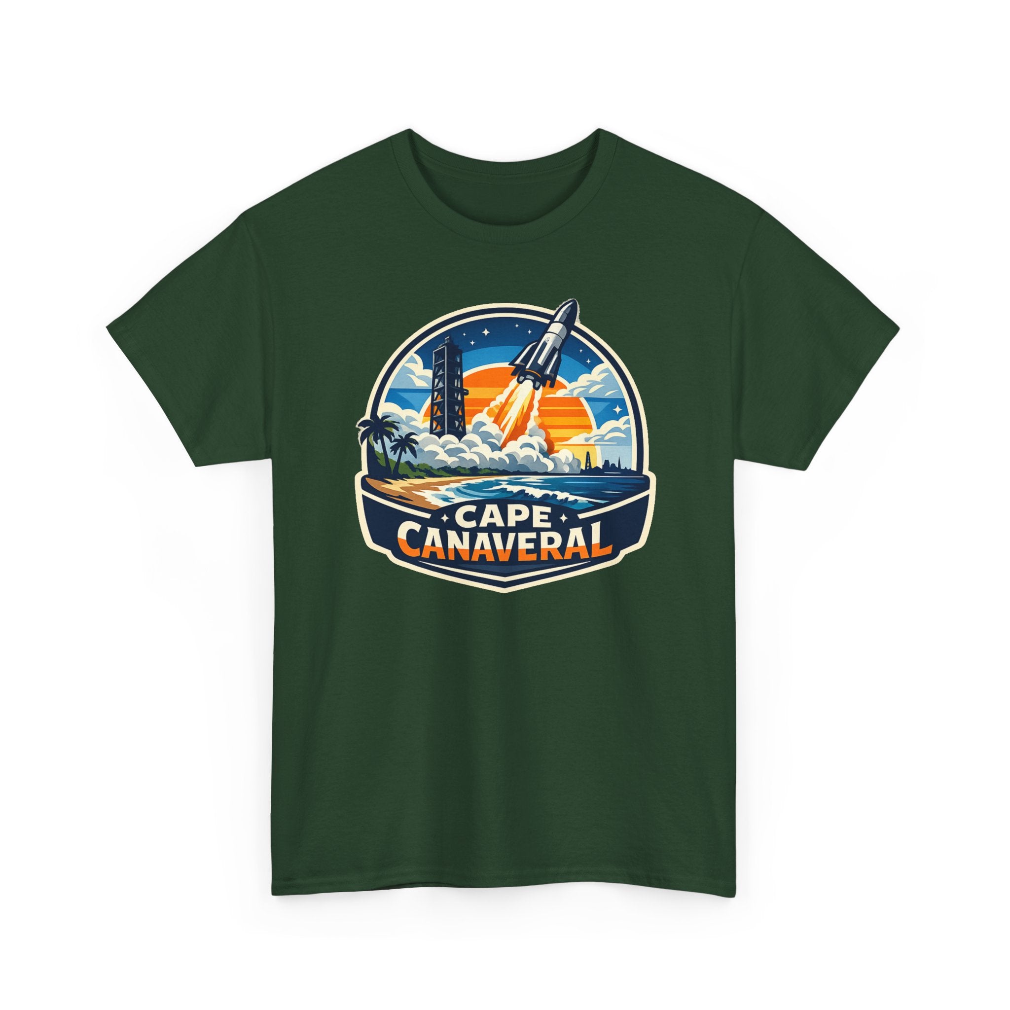 Cape Canaveral Rocket Launch T-Shirt