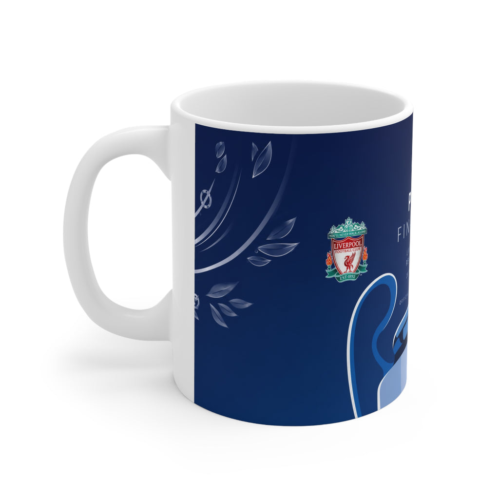 UEFA Champions League Final 2022 Programme Cover Inspired Commemorative Coffee Cup (Liverpool vs Real Madrid)