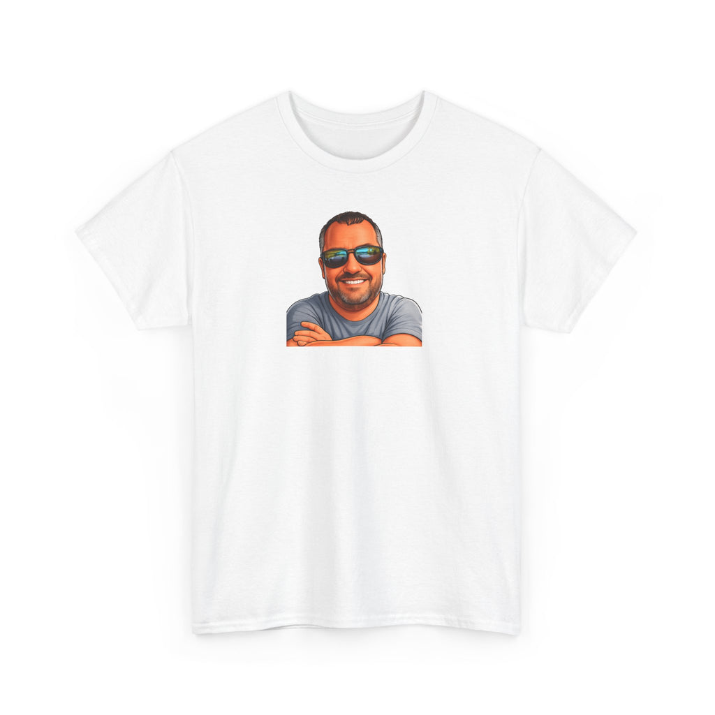 T-Shirt — "Mama Always Said Life Is Like A Box Of Chocolates" Graphic Tee (Funny Retro Portrait)