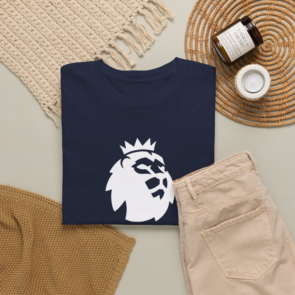 Premier League Corrupt Lion Cotton Tee — Satirical Graphic T-Shirt