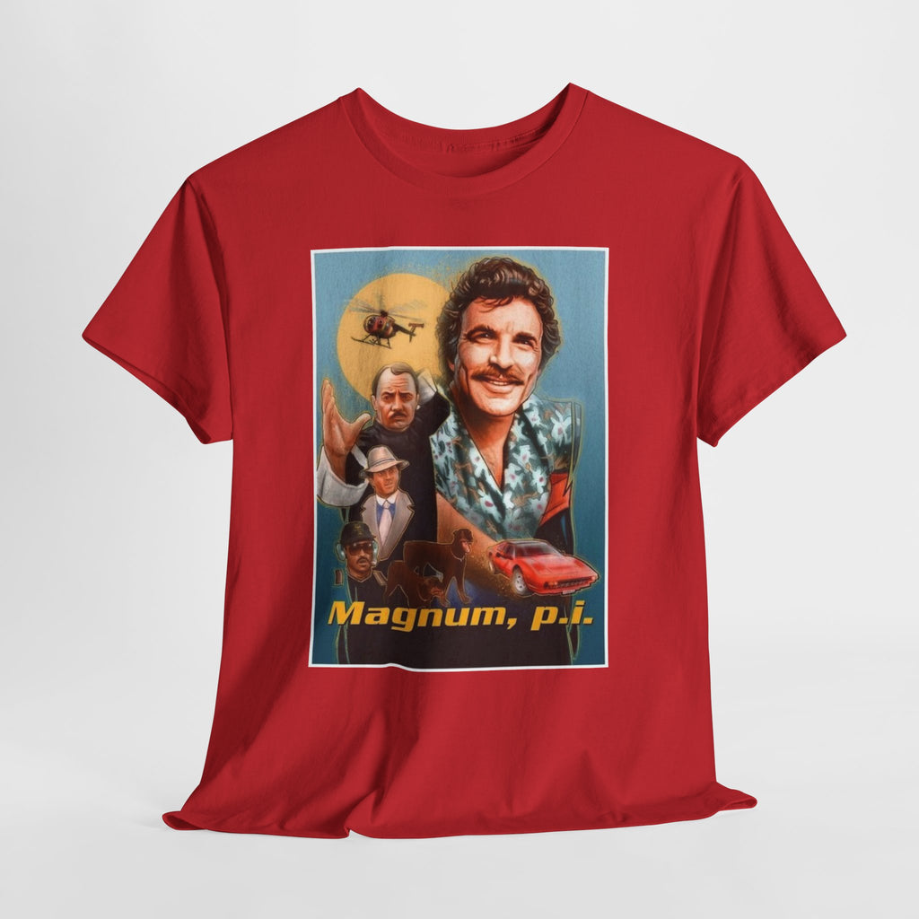Magnum, P.I. Retro TV Show Inspired Cotton T-Shirt