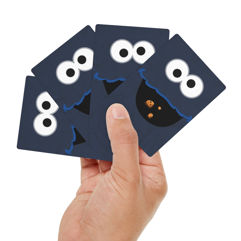 Cookie Monster Inspired Playing / Poker Cards