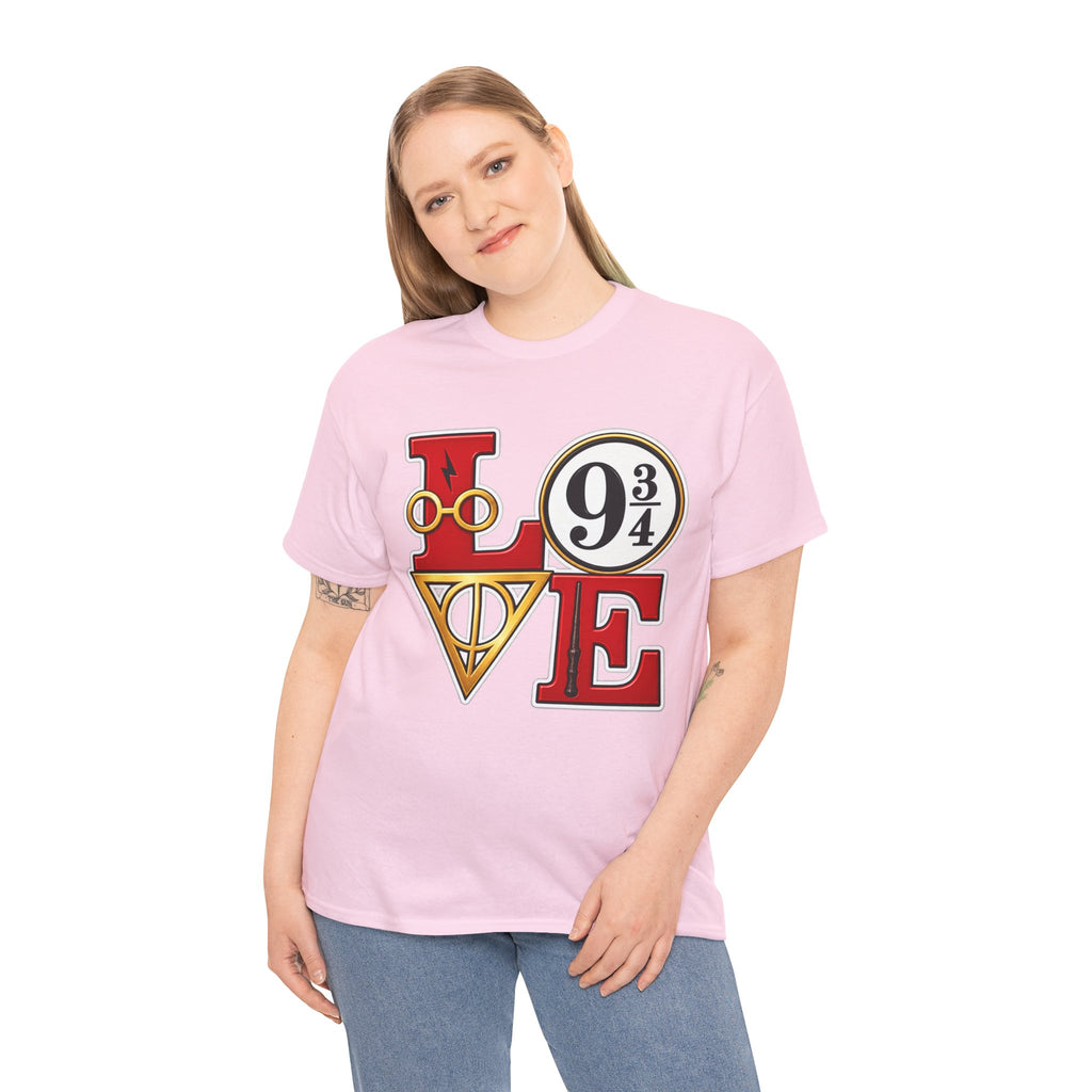 Harry Potter Inspired Love 9 3/4 Wizardry Tee