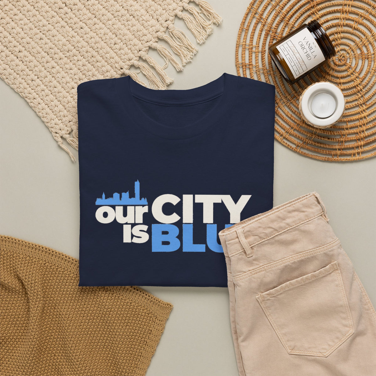 Our City Is Blue T‑Shirt — Manchester City Pride Sports Fan Tee