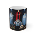 Manchester City Retro Soccer Jersey Display Ceramic Mug — Vintage Philips Football Memorabilia, 11oz/15oz
