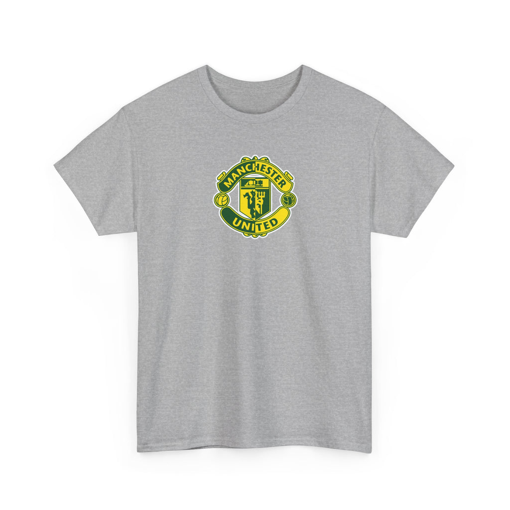Manchester United Retro Crest Cotton T-Shirt