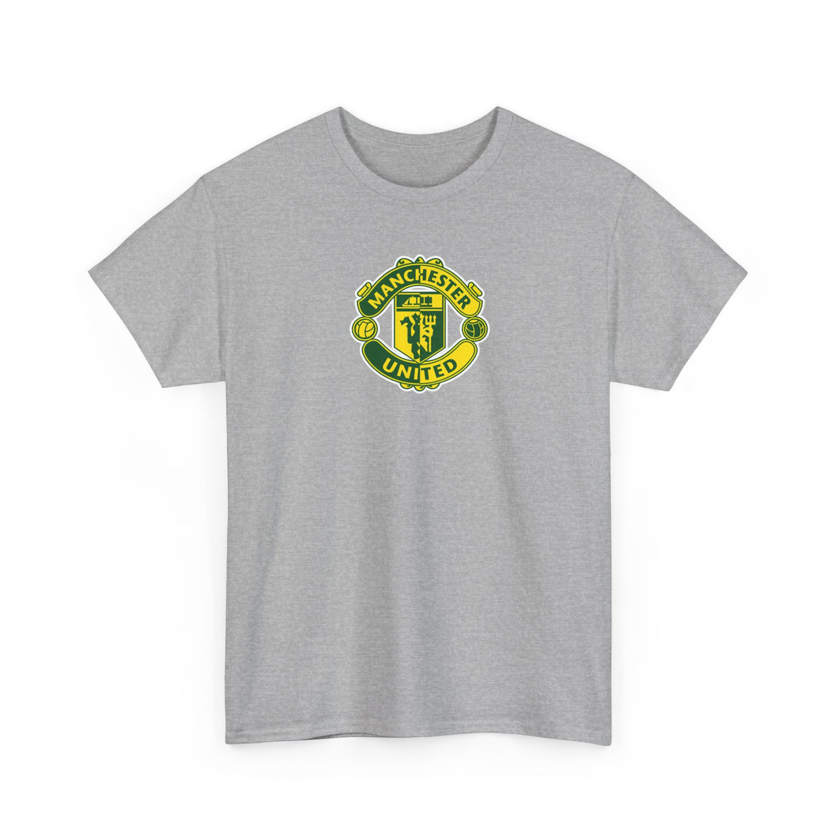 Manchester United Retro Crest Cotton T-Shirt