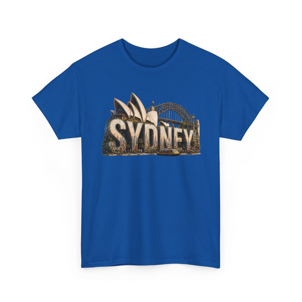 Sydney Landmark T‑Shirt — Vintage Sydney Opera House & Harbour Bridge Tee