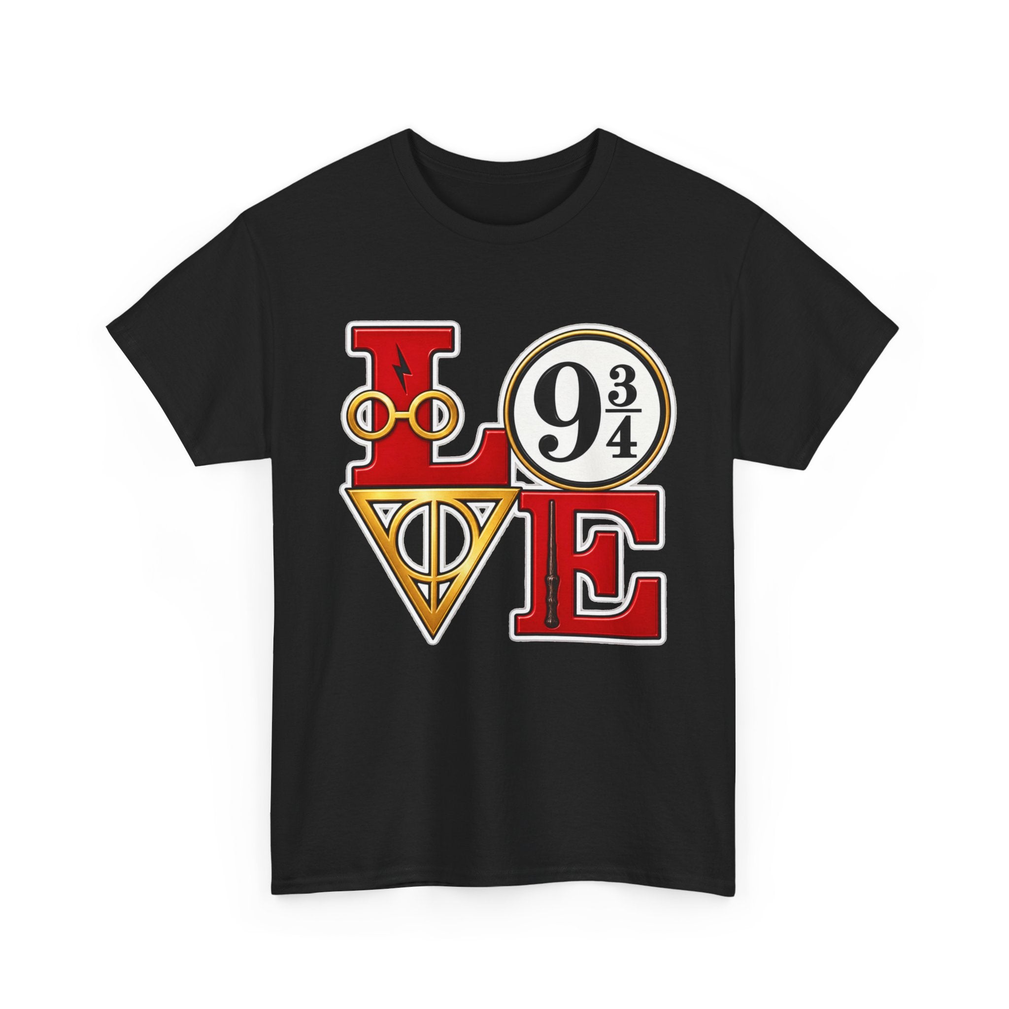 Harry Potter Inspired Love 9 3/4 Wizardry Tee