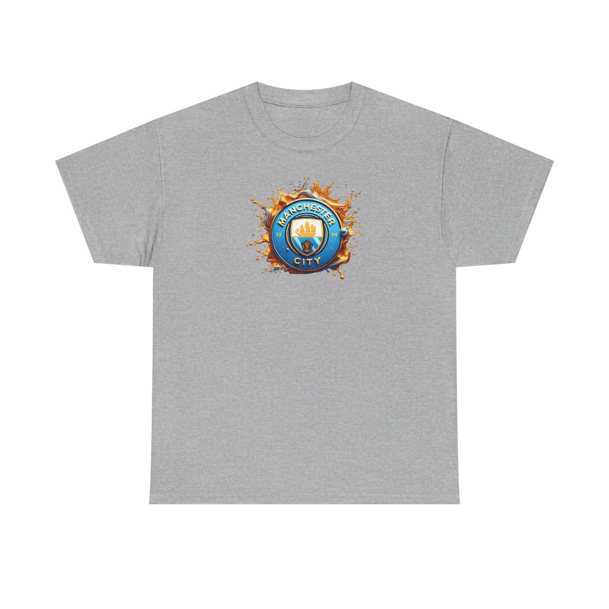 Manchester City T-Shirt – 'Eat. Sleep. City. Repeat.' Football Fan Tee