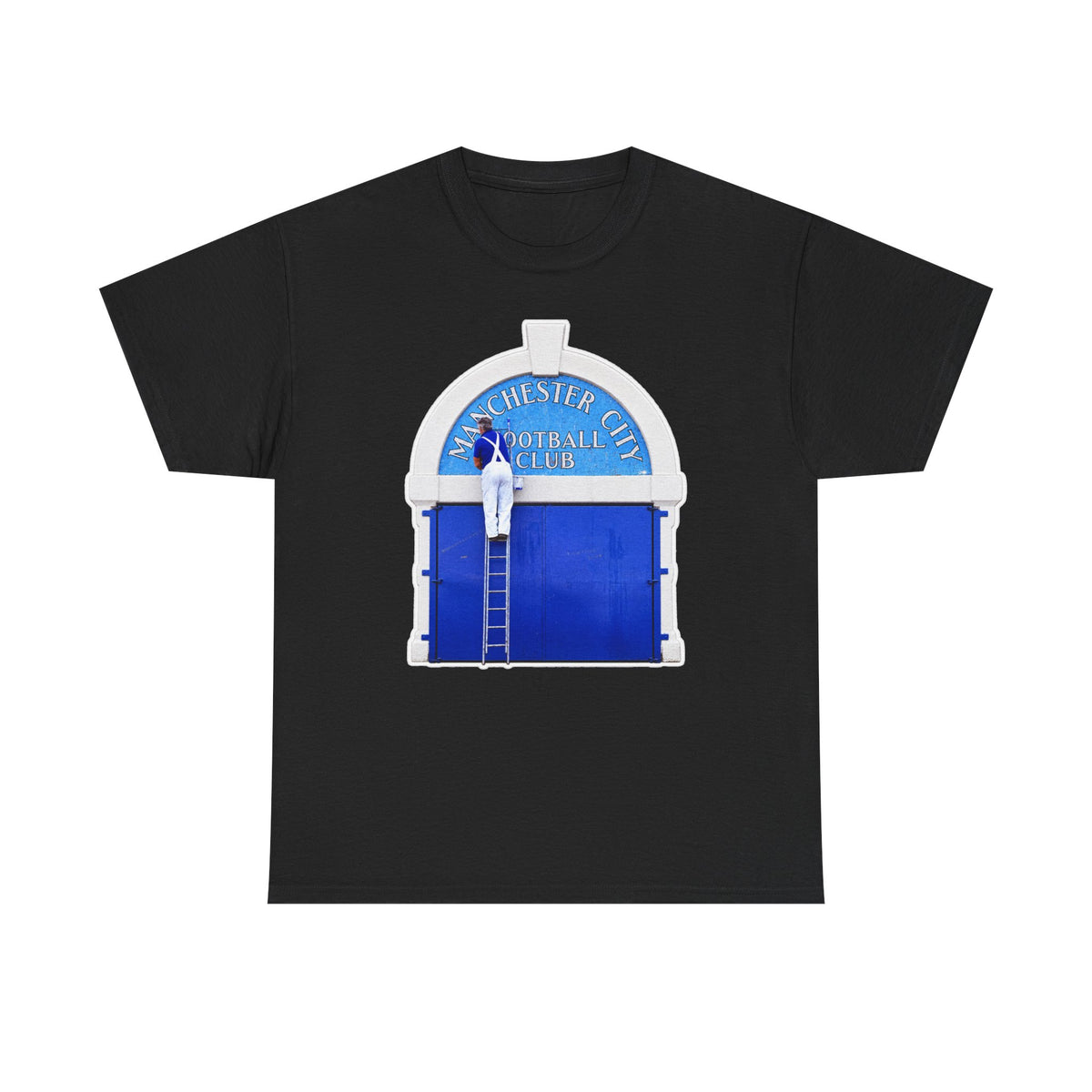 Manchester City Maine Road Inspired Cotton T-Shirt