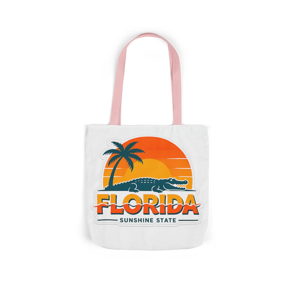 Florida Sunshine State Canvas Tote