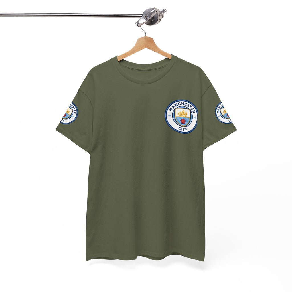 Manchester City Crest T-Shirt — Football Club Logo Tee