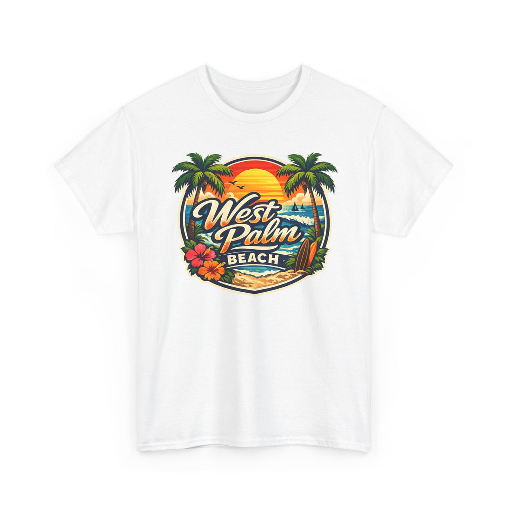 West Palm Beach Retro Sunset T-Shirt