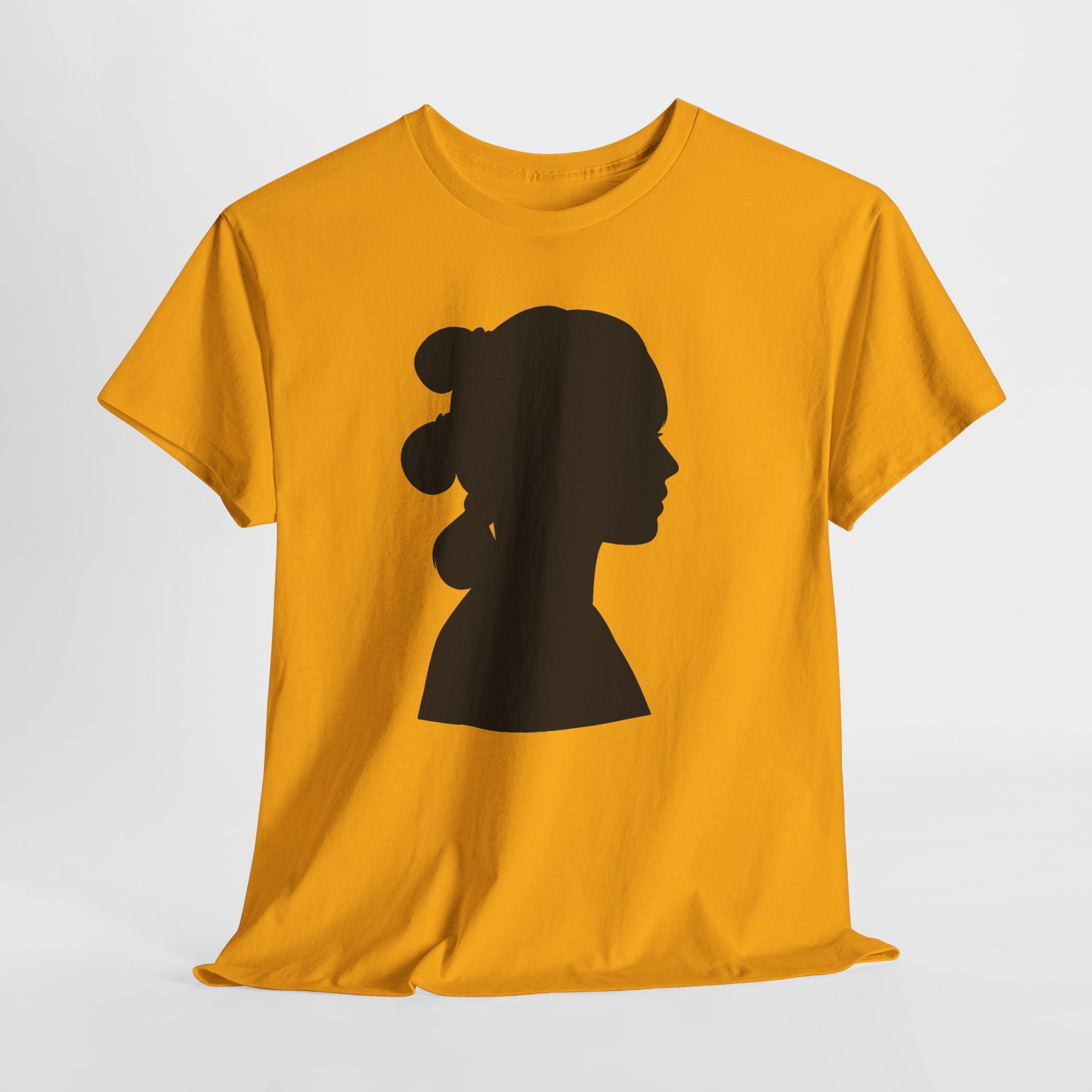 Princess Leia Star Wars Silhouette Profile Tee — Classic Portrait T‑Shirt
