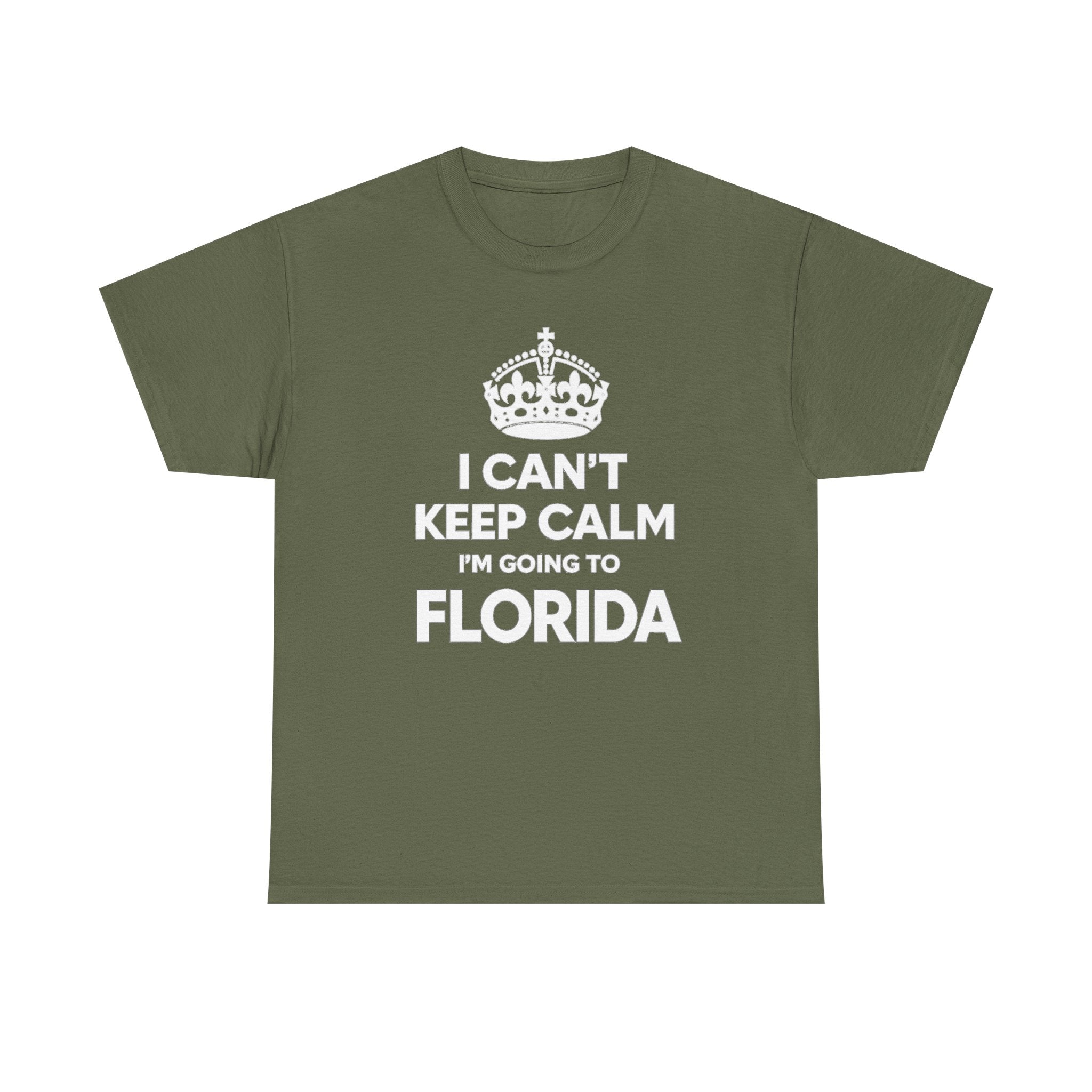 I Can't Keep Calm — Florida Vacation T-Shirt
