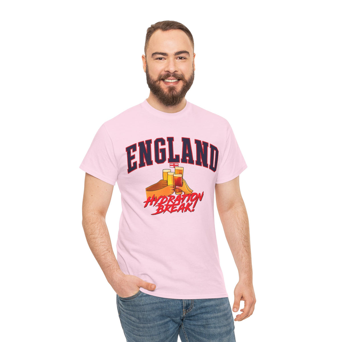 England Hydration Break T‑Shirt — "I'm Having an Hydration Break" Sports Tee