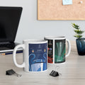 2022 UEFA Finals Programme Covers Inspired Ceramic Coffee Mug