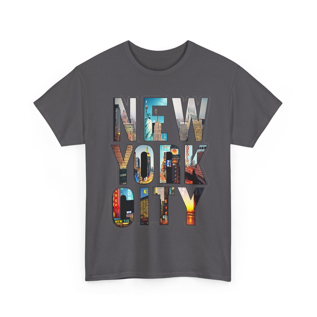 New York City Photo-Block Tee — Vintage Skyline Graphic T-Shirt
