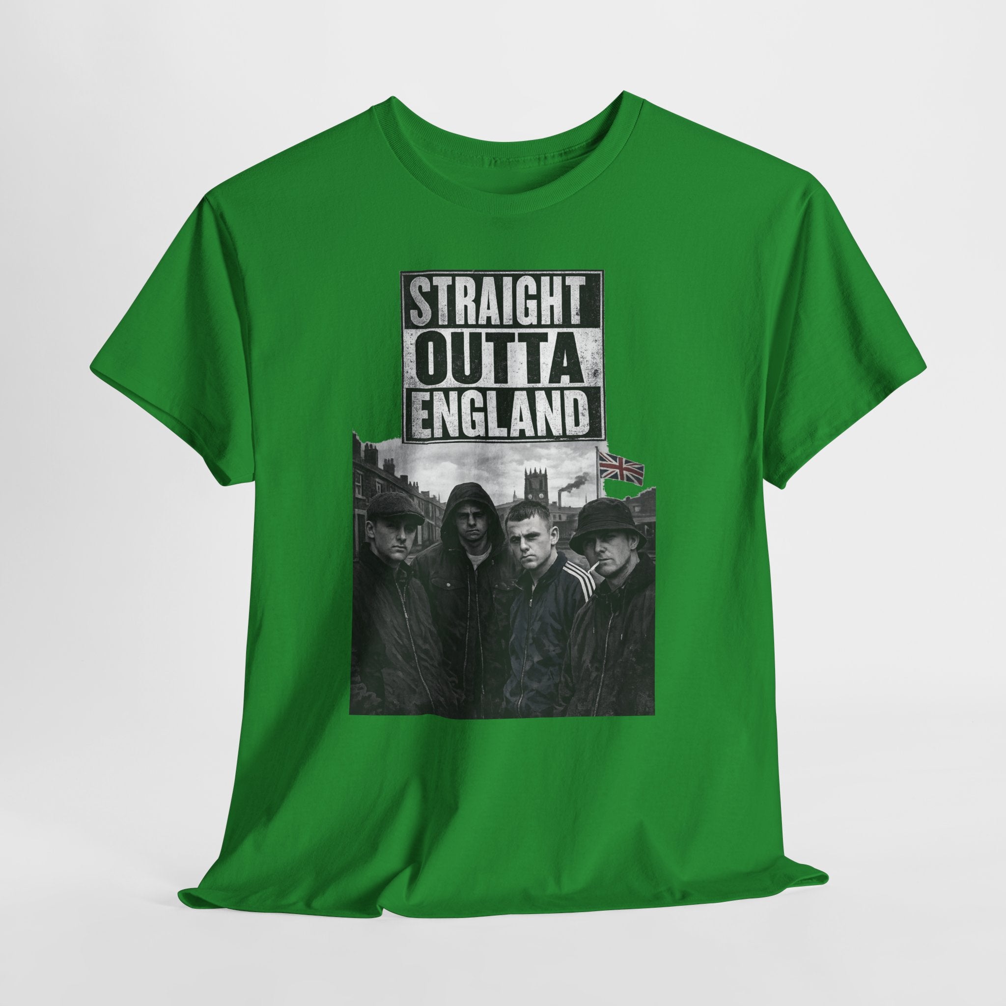 Straight Outta England T-Shirt — Retro Band Photo Tee