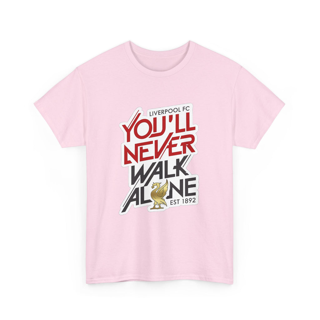 Liverpool You'll Never Walk Alone Cotton T-Shirt — Liverpool FC Fan Tee