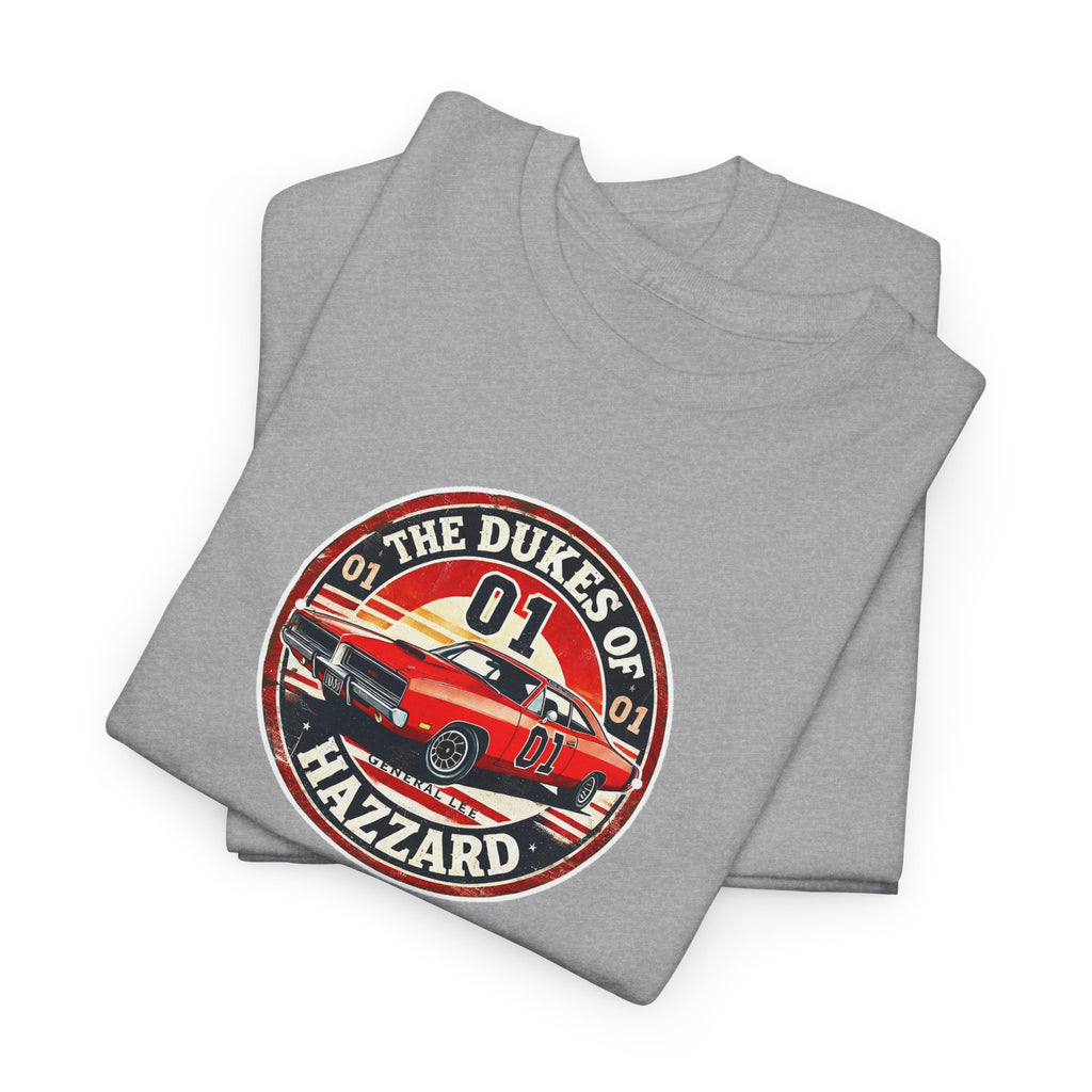 Dukes of Hazzard '01' Car Logo Cotton T-Shirt